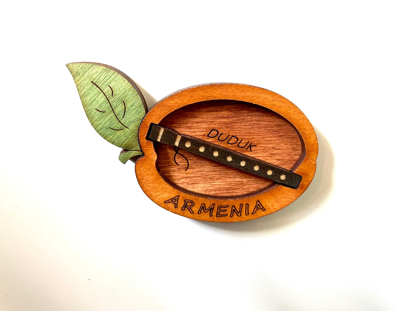 Armenian Apricot and Duduk Magnet