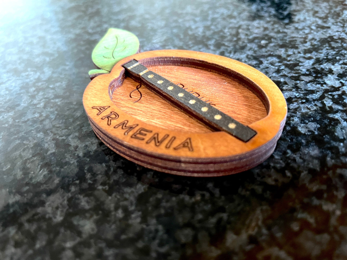 Armenian Apricot and Duduk Magnet