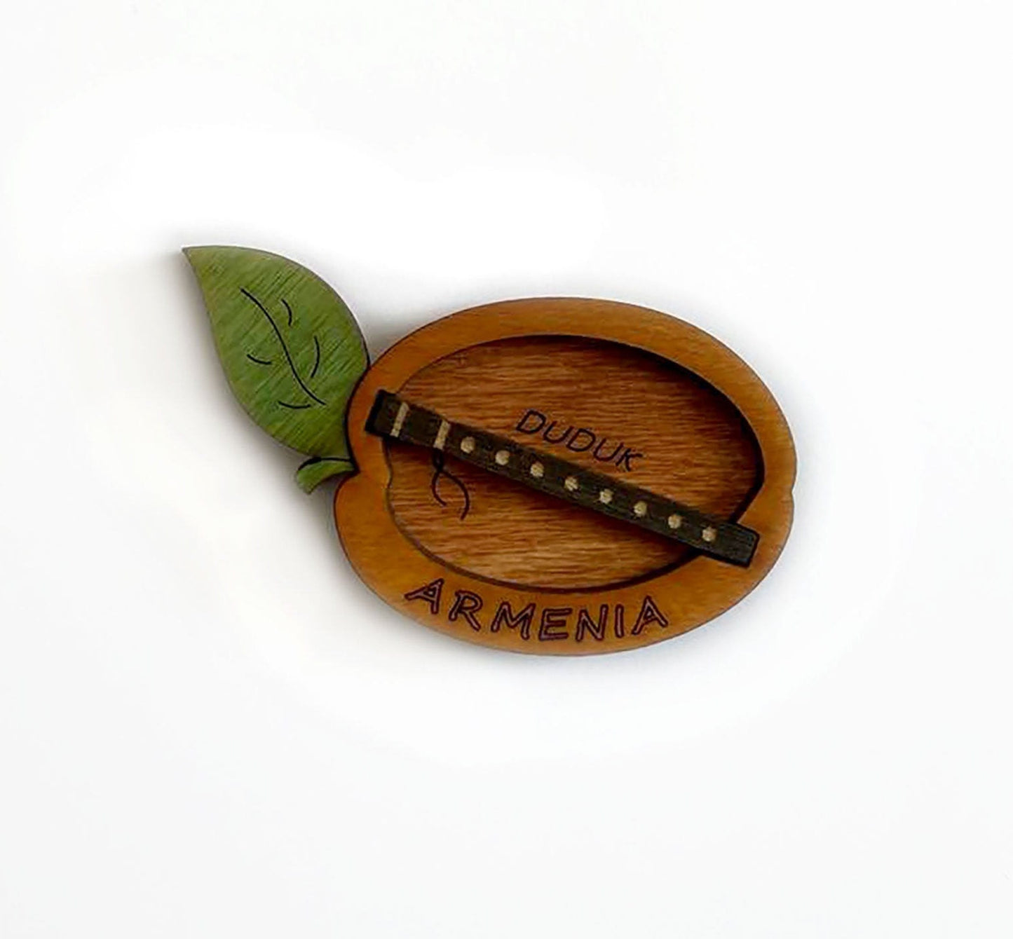 Armenian Apricot and Duduk Magnet