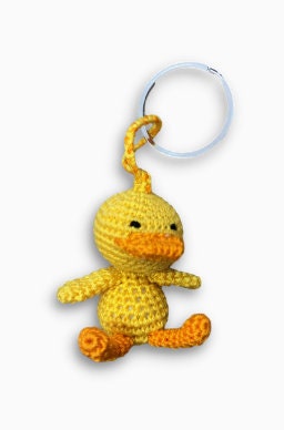 Mini-Crochet (Amigurumi) Farm Animals Keyring Accessory