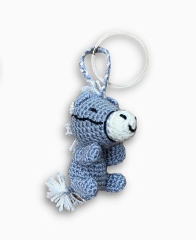 Mini-Crochet (Amigurumi) Farm Animals Keyring Accessory