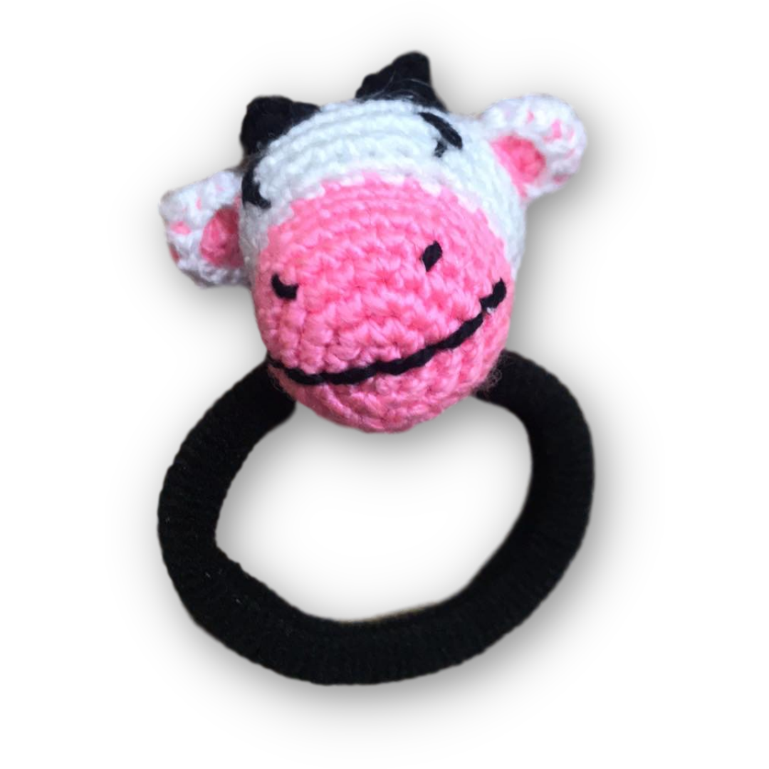 Farm Animals Crochet Hair Accessory