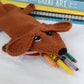 Dachshund Sausage Dog Crochet Pencil Case
