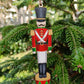 Hand Painted Wooden Christmas Nutcracker Tree Ornament