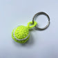 Tennis Ball Crochet Keyring Accessory