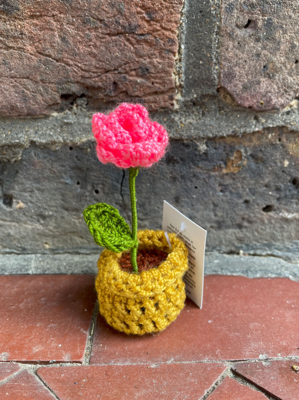Mini Crochet Flowerpots