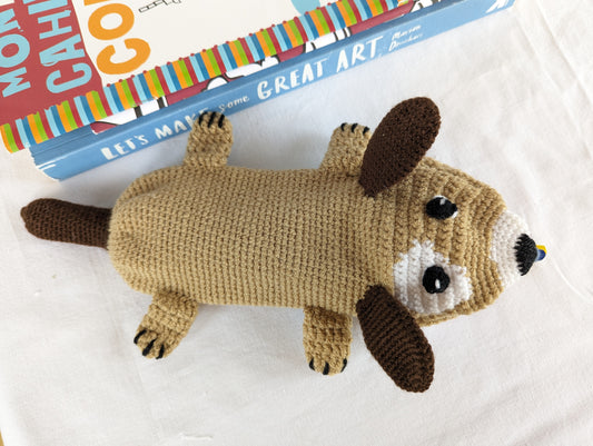 Dog Crochet Pencil Case