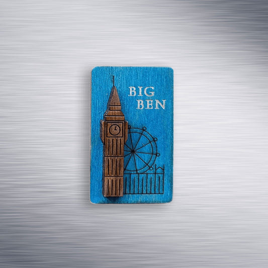 Big Ben and London Eye Magnet