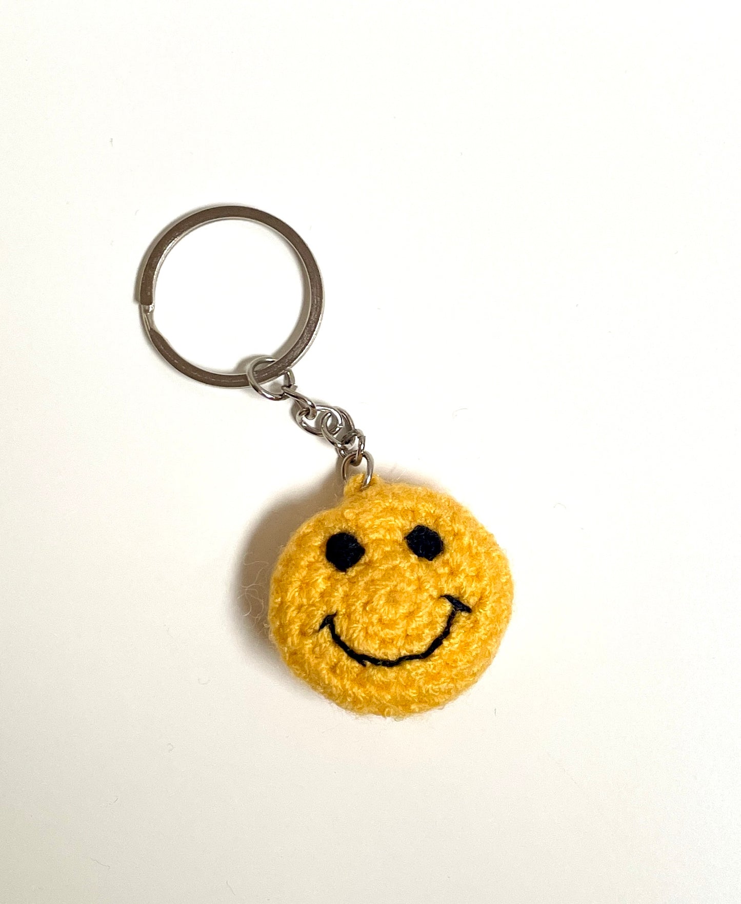 Smiley Face Emoji Keychain Accessory