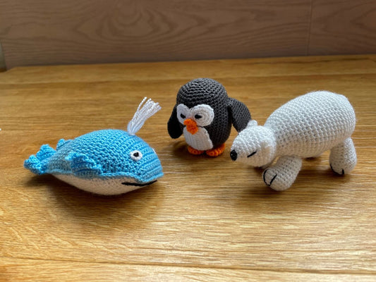 MINIGURUMI Mini Crochet Arctic Animals