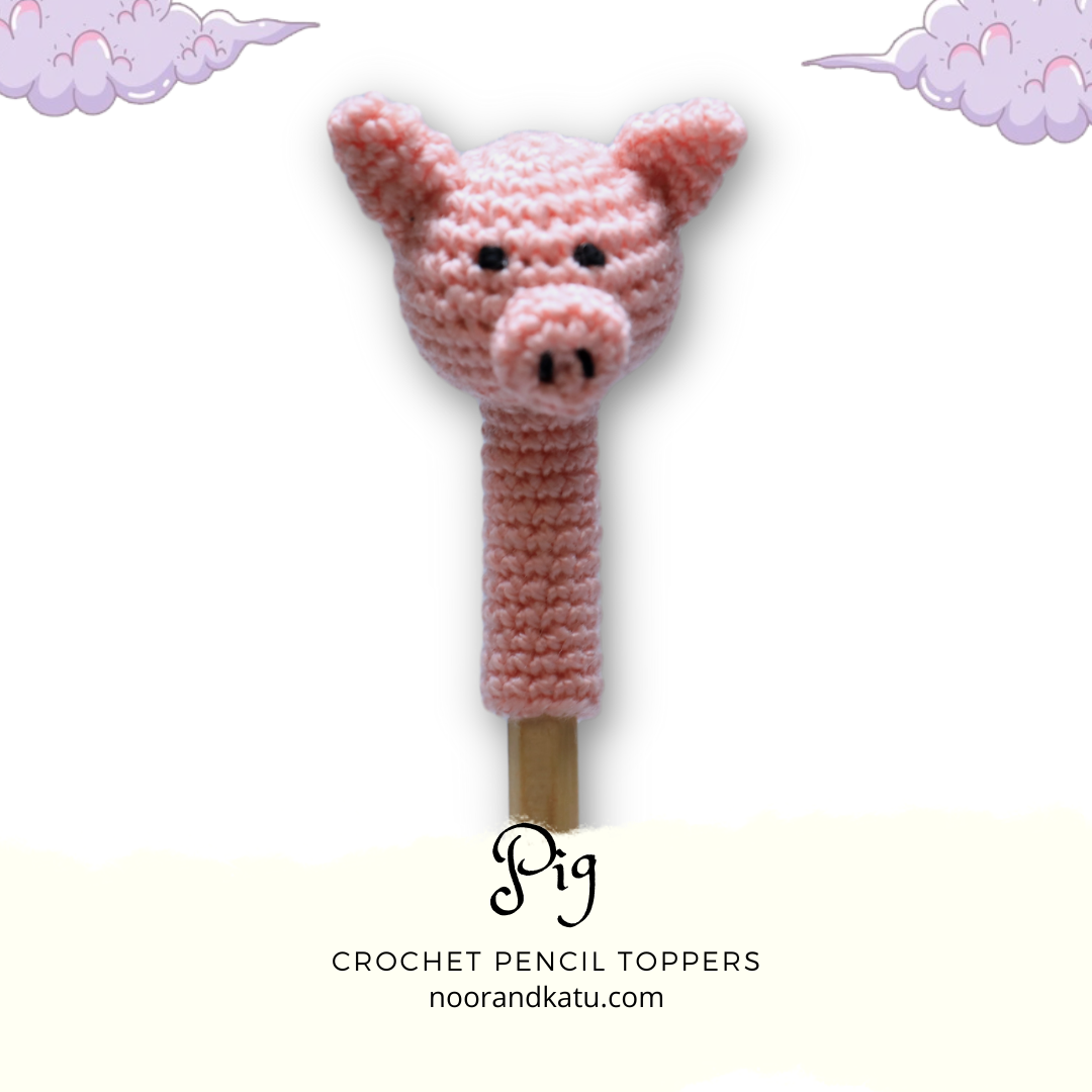 Farm Animals Pencil Toppers
