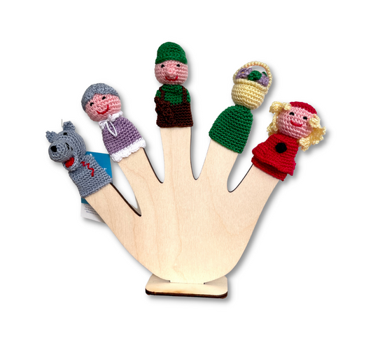 Little Red Riding Hood Finger Puppet Set