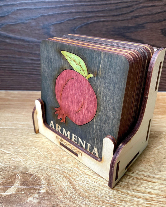 Armenia Pomegranate Coaster