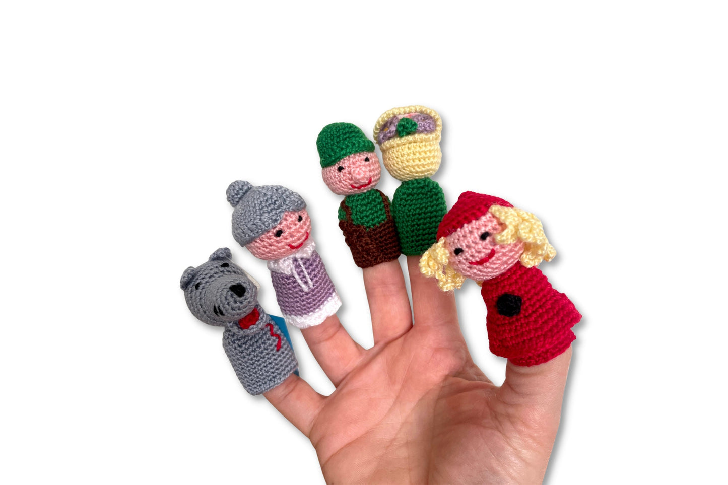 Little Red Riding Hood Finger Puppet Set